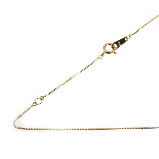 K18YG イエローゴールド ベネチアン ネックレス 1.1g 40cm レディース【中古】