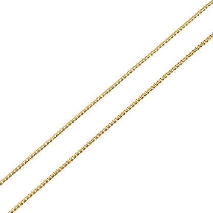 K18YG イエローゴールド ベネチアン ネックレス 1.1g 40cm レディース【中古】