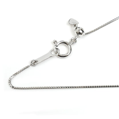 K18WG ホワイトゴールド ベネチアン ネックレス 2.8g ～45cm フリーチェーン レディース【中古】