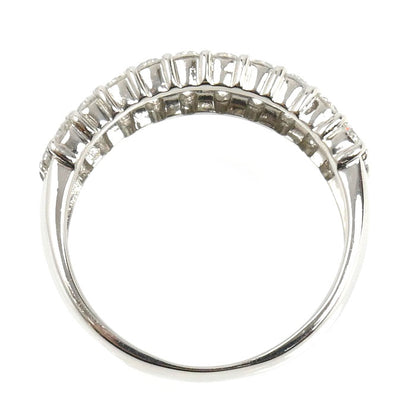 Pt900プラチナ リング・指輪 ダイヤモンド1.50ct 15号 6.5g レディース【中古】【美品】