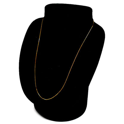 K18PG ピンクゴールド ネックレス ベネチアン 1.8g ～45cm レディース【中古】