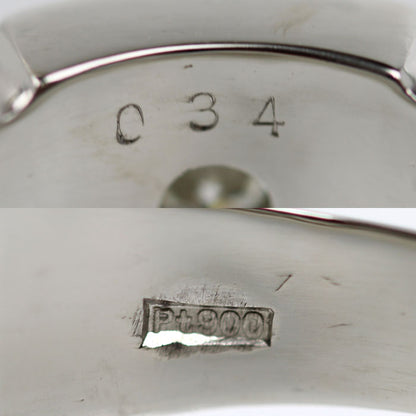 Pt900プラチナ リング・指輪 ダイヤモンド0.34ct 17.4g 26号 メンズ【中古】