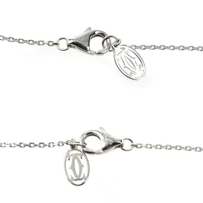 CARTIER カルティエ K18WG ホワイトゴールド ダムール XS ネックレス B7224515 ダイヤモンド 2.3g 41cm レディース【中古】【美品】