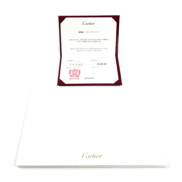 CARTIER カルティエ K18WG ホワイトゴールド ダムール XS ネックレス B7224515 ダイヤモンド 2.3g 41cm レディース【中古】【美品】