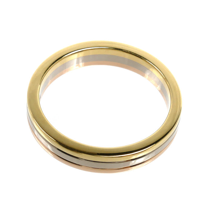 CARTIER カルティエ K18YG/WG/PG ヴァンドーム リング・指輪 11号 51 4.7g レディース【中古】【美品】