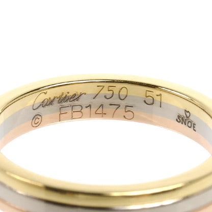CARTIER カルティエ K18YG/WG/PG ヴァンドーム リング・指輪 11号 51 4.7g レディース【中古】【美品】