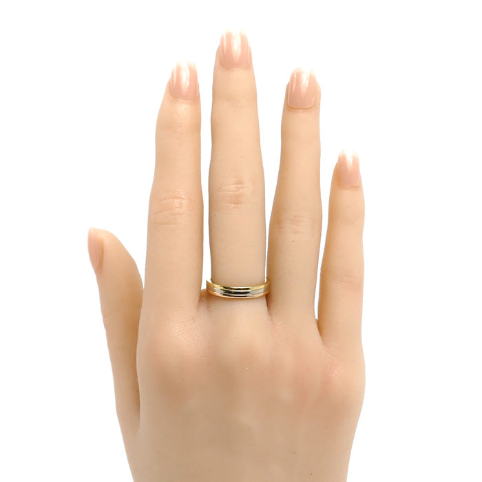 CARTIER カルティエ K18YG/WG/PG ヴァンドーム リング・指輪 11号 51 4.7g レディース【中古】【美品】