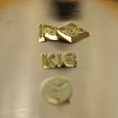 K18YG イエローゴールド リング・指輪 ダイヤモンド0.77ct 20号 14.3g メンズ【中古】
