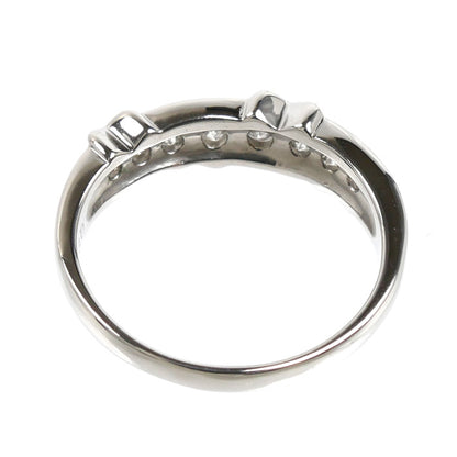 Pt900プラチナ リング・指輪 ダイヤモンド0.50ct 15号 5.3g レディース【中古】