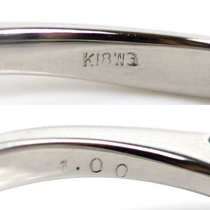K18WG ホワイトゴールド リング・指輪 ダイヤモンド1.00ct 11号 2.6g レディース【中古】【美品】