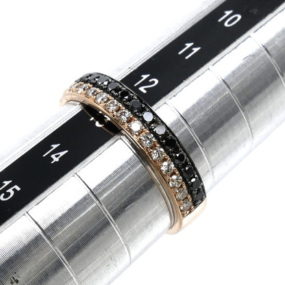 K18PG ピンクゴールド リング・指輪 ダイヤモンド0.41ct 12.5号 2.1g レディース【中古】【美品】