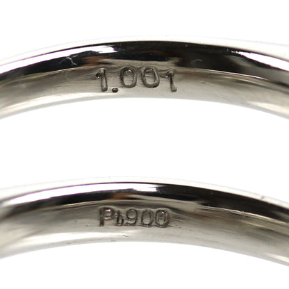 Pt900プラチナ リング・指輪 ダイヤモンド1.001ct 15号 5.3g レディース【中古】