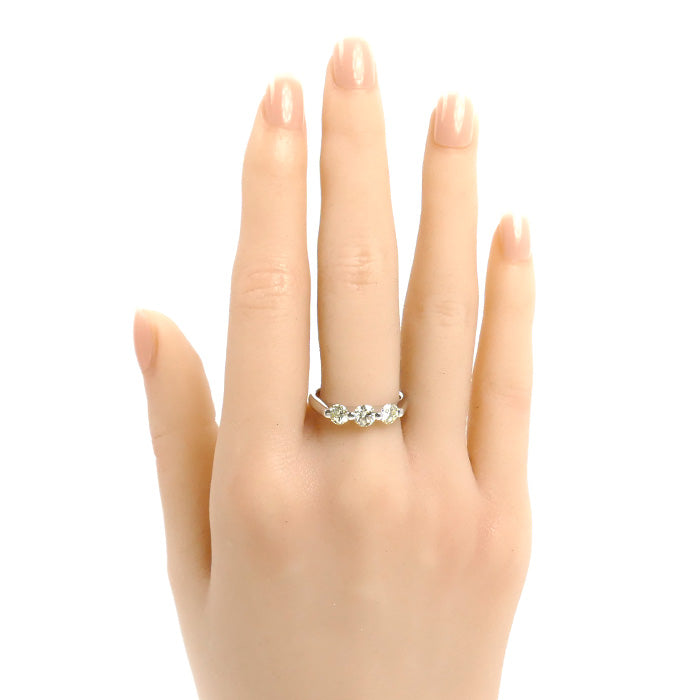 Pt900プラチナ リング・指輪 ダイヤモンド1.001ct 15号 5.3g レディース【中古】