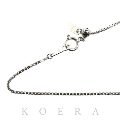 Pt850プラチナ ネックレス ベネチアン 6.0g ～50cm フリーチェーン レディース【中古】