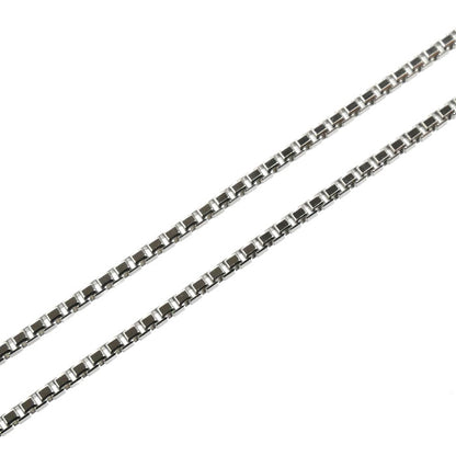 Pt850プラチナ ネックレス ベネチアン 6.0g ～50cm フリーチェーン レディース【中古】