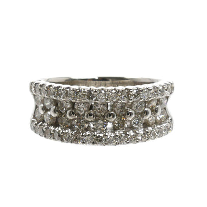 Pt900プラチナ リング・指輪 ダイヤモンド1.03ct 9.5号 9.5g レディース【中古】