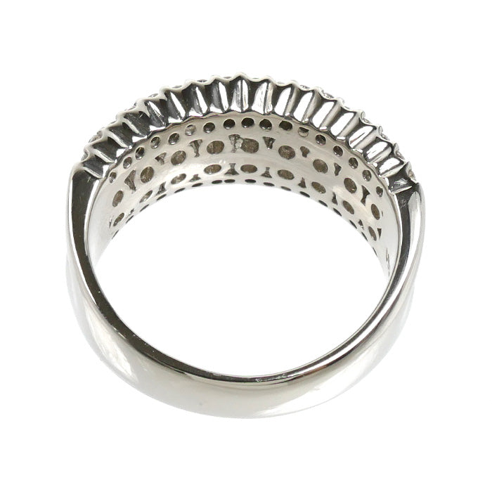 Pt900プラチナ リング・指輪 ダイヤモンド1.03ct 9.5号 9.5g レディース【中古】