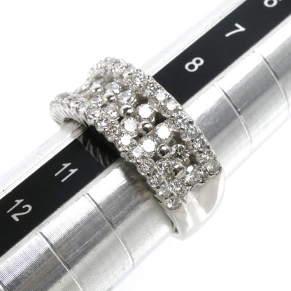Pt900プラチナ リング・指輪 ダイヤモンド1.03ct 9.5号 9.5g レディース【中古】