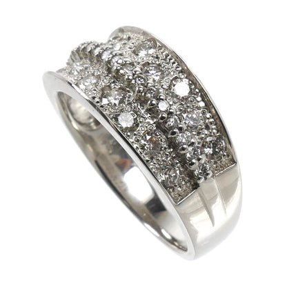 Pt900プラチナ リング・指輪 ダイヤモンド0.75ct 12号 6.8g レディース【中古】