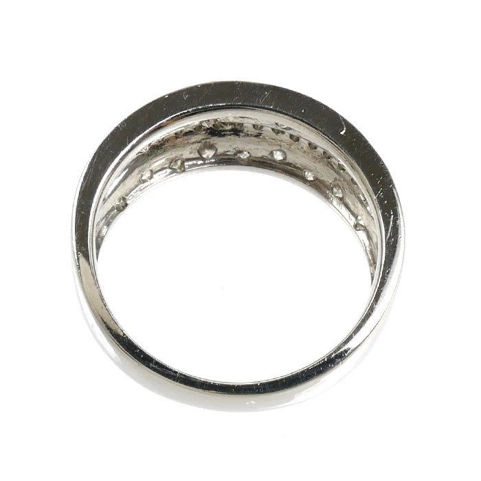 Pt900プラチナ リング・指輪 ダイヤモンド0.75ct 12号 6.8g レディース【中古】