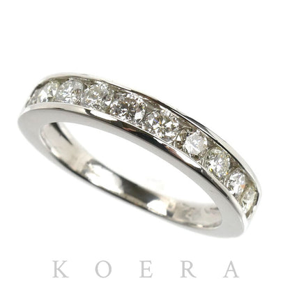 Pt900プラチナ リング・指輪 ダイヤモンド0.76ct 12号 4.7g レディース【中古】【美品】