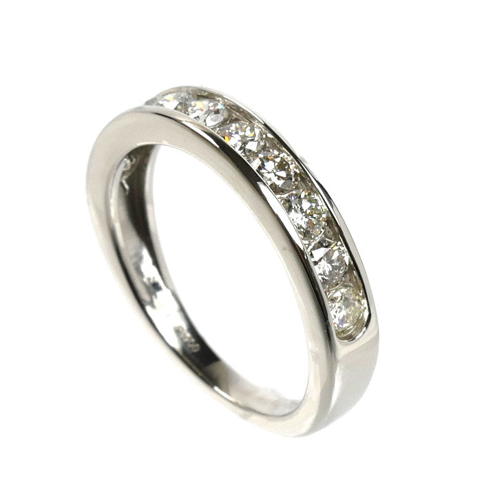 Pt900プラチナ リング・指輪 ダイヤモンド0.76ct 12号 4.7g レディース【中古】【美品】
