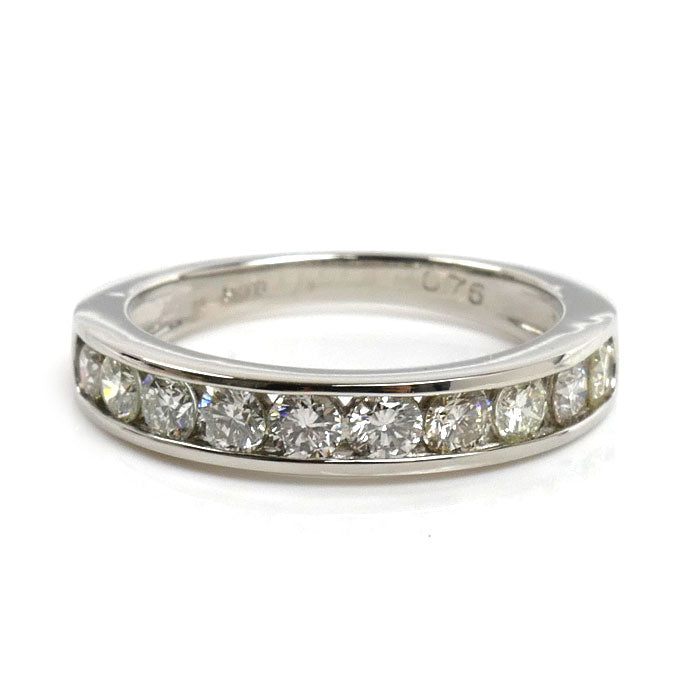 Pt900プラチナ リング・指輪 ダイヤモンド0.76ct 12号 4.7g レディース【中古】【美品】