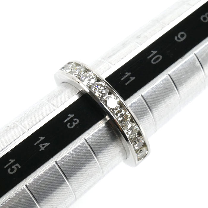 Pt900プラチナ リング・指輪 ダイヤモンド0.76ct 12号 4.7g レディース【中古】【美品】