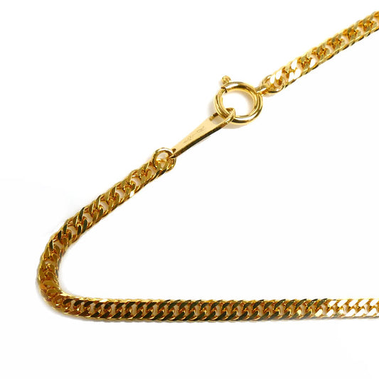 純金 ネックレス 喜平6面Wカット 9.0g 45cm レディース【未使用】【買取品】