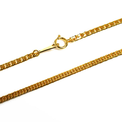 純金 ネックレス 喜平6面Wカット 9.0g 45cm レディース【未使用】【買取品】