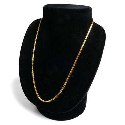 純金 ネックレス 喜平6面Wカット 9.0g 45cm レディース【未使用】【買取品】