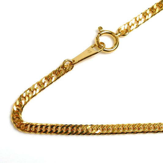 純金 ネックレス 喜平6面Wカット 9g 45cm レディース【未使用】【買取品】