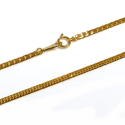 純金 ネックレス 喜平6面Wカット 9g 45cm レディース【未使用】【買取品】