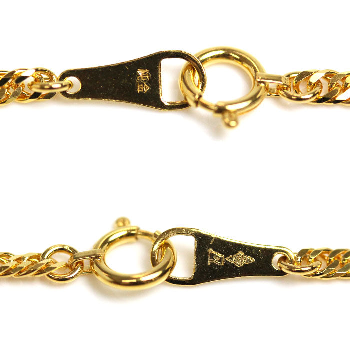 純金 ネックレス 喜平6面Wカット 10.3g 50cm ユニセックス【未使用】【買取品】