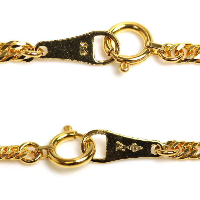 純金 ネックレス 喜平6面Wカット 10.2g 50cm ユニセックス【未使用】【買取品】