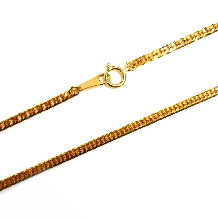 純金 ネックレス 喜平6面Wカット 11.2g 55cm ユニセックス【未使用】【買取品】