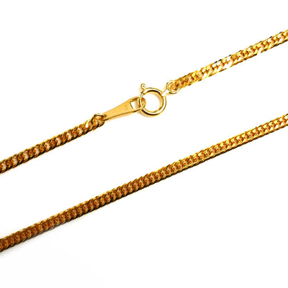 純金 ネックレス 喜平6面Wカット 11.2g 55cm ユニセックス【未使用】【買取品】