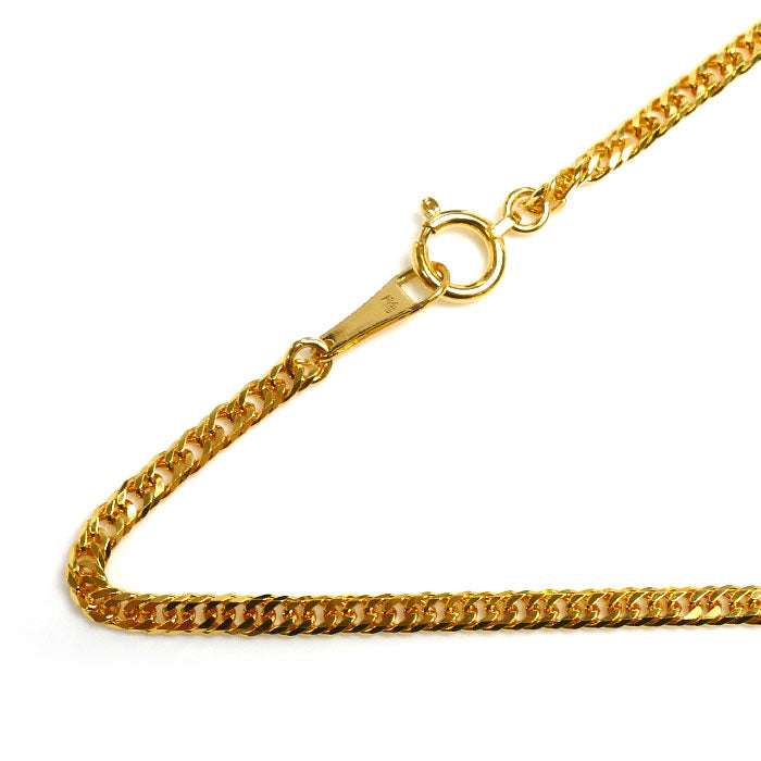 純金 ネックレス 喜平6面Wカット 11.2g 55cm ユニセックス【未使用】【買取品】