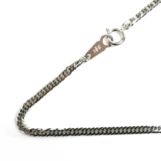 Pt1000プラチナ ネックレス 喜平6面Wカット 10.7g 50cm ユニセックス【未使用】【買取品】