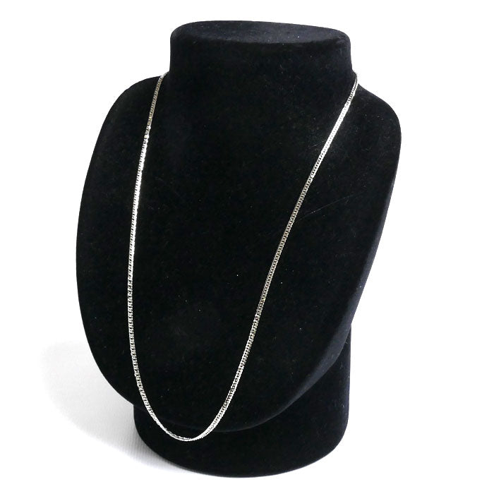 Pt1000プラチナ ネックレス 喜平6面Wカット 10.7g 50cm ユニセックス【未使用】【買取品】