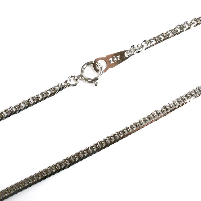 Pt1000プラチナ ネックレス 喜平6面Wカット 10.5g 50cm ユニセックス【未使用】【買取品】