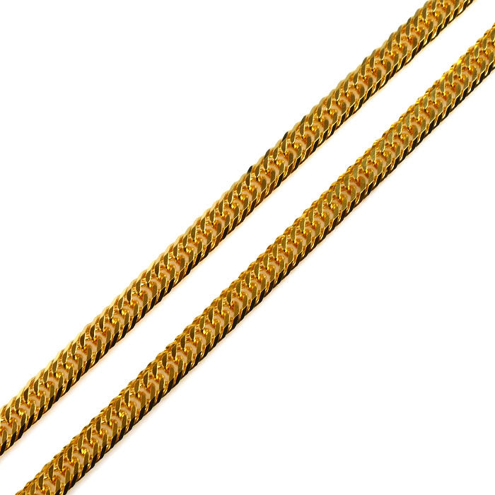 純金 ネックレス 喜平6面トリプルカット 9.2g 50cm ユニセックス【未使用】【買取品】