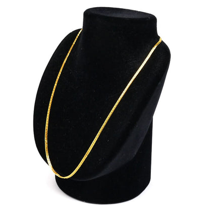 純金 ネックレス 喜平6面トリプルカット 9.2g 50cm ユニセックス【未使用】【買取品】