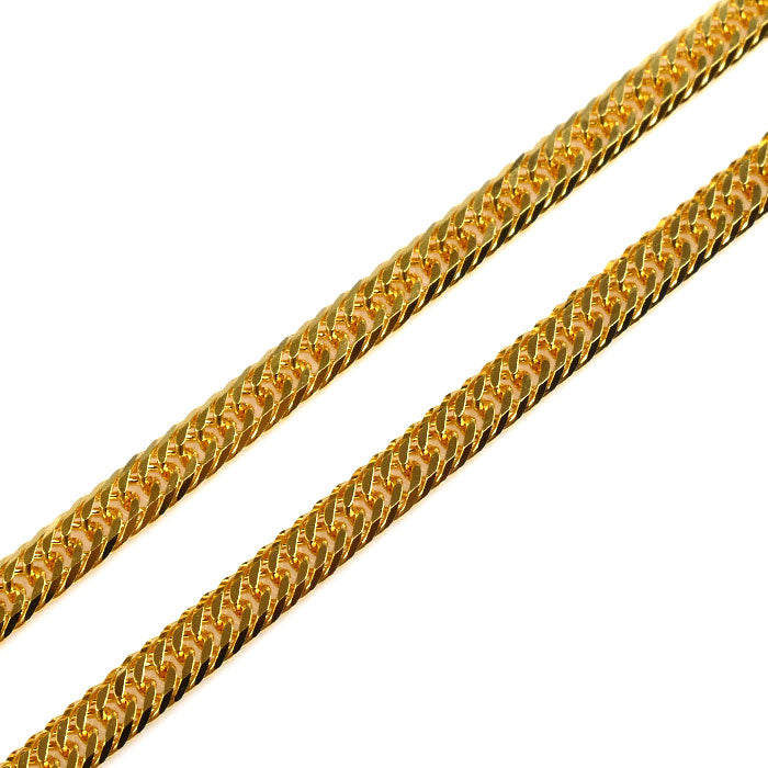 純金 ネックレス 喜平6面トリプルカット 9.2g 50cm ユニセックス【未使用】【買取品】