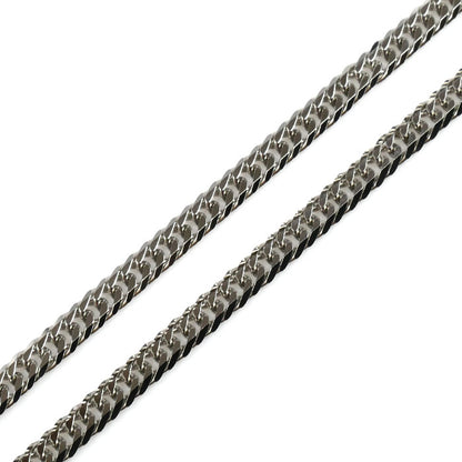 Pt1000プラチナ ネックレス 喜平6面Wカット 10.2g 50cm ユニセックス【未使用】【買取品】