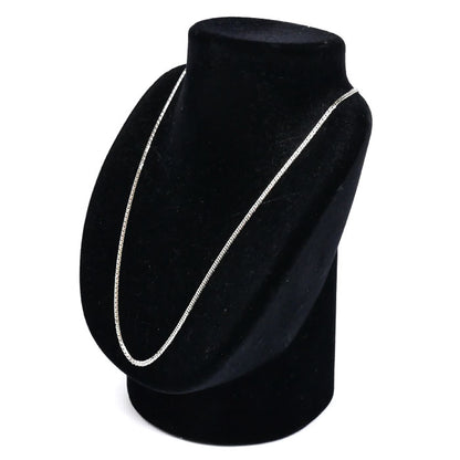 Pt1000プラチナ ネックレス 喜平6面Wカット 10.2g 50cm ユニセックス【未使用】【買取品】