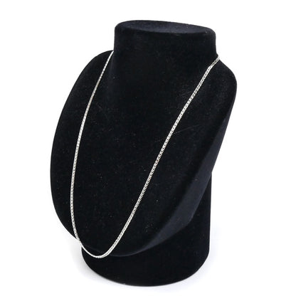 Pt1000プラチナ ネックレス 喜平6面Wカット 10.2g 50cm ユニセックス【未使用】【買取品】