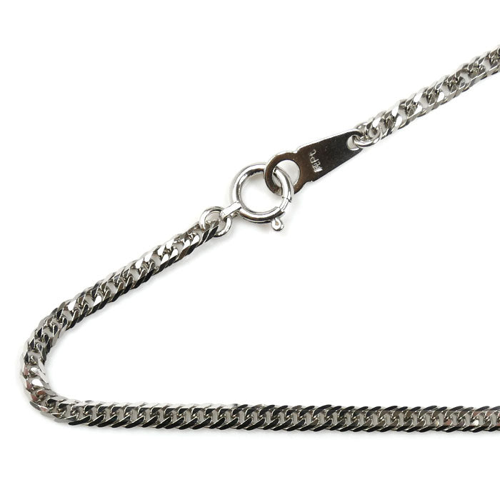 Pt1000プラチナ ネックレス 喜平6面Wカット 11g 55cm ユニセックス【未使用】【買取品】