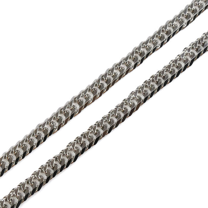 Pt1000プラチナ ネックレス 喜平6面Wカット 11.2g 55cm ユニセックス【未使用】【買取品】