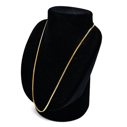 K18YG イエローゴールド ネックレス 喜平12面トリプルカット 6.5g 50cm ユニセックス【未使用】【買取品】